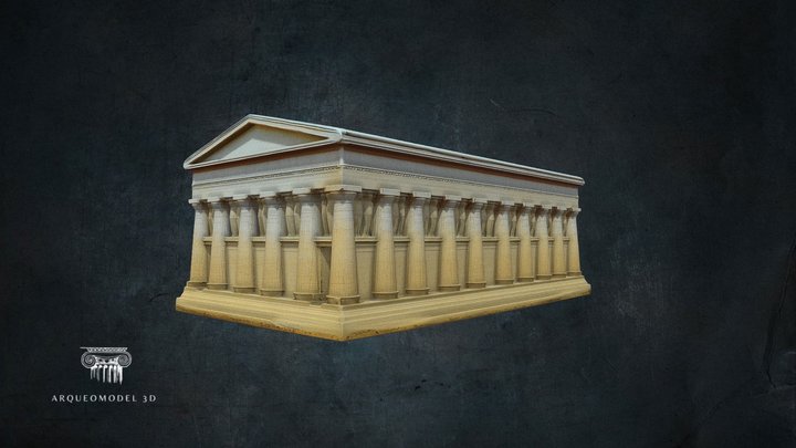 Zeus's Temple Agrigento | 3D Printable – Modello 3D gratuito STL