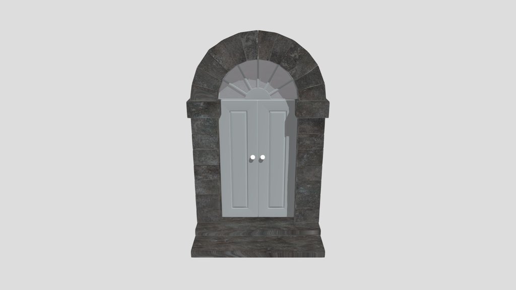 Rustic Tavern Door