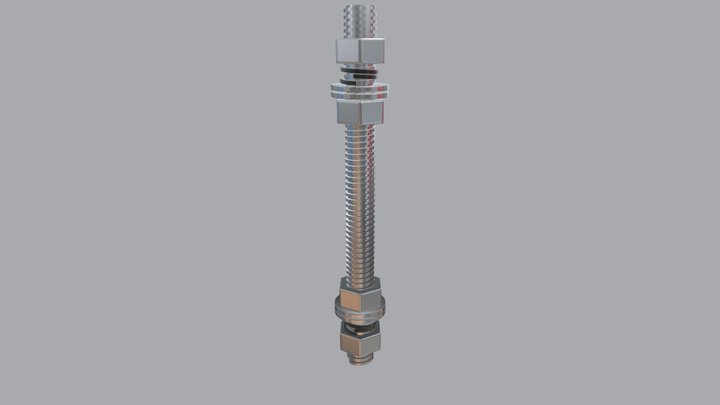 PERNO ESPARRAGO 3D Model