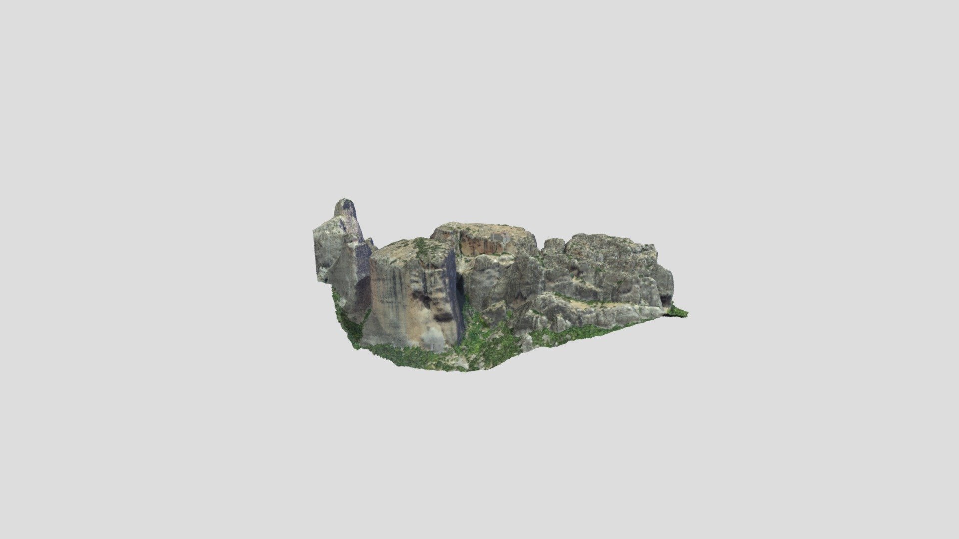 Reconstruction of the monastery of St. Modestos
