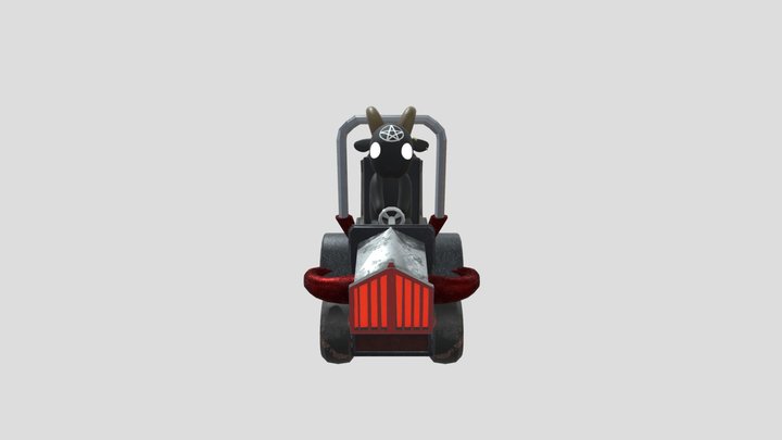 Worldskills 2025 Animal Crossing Racer 3D Model