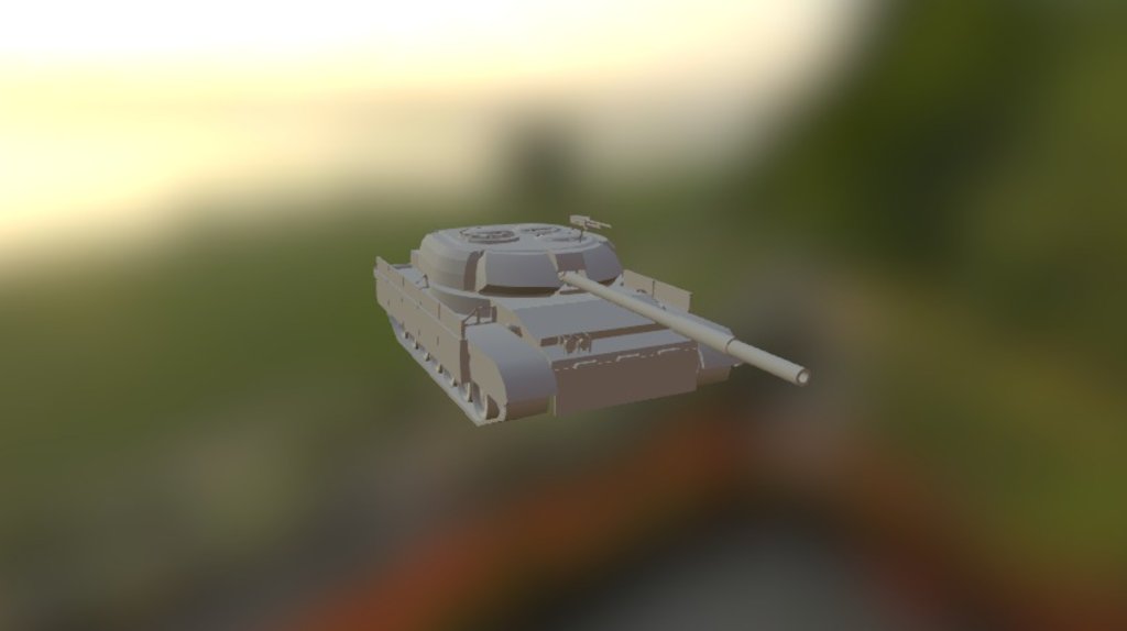 Belochast T-80E experimental MBT