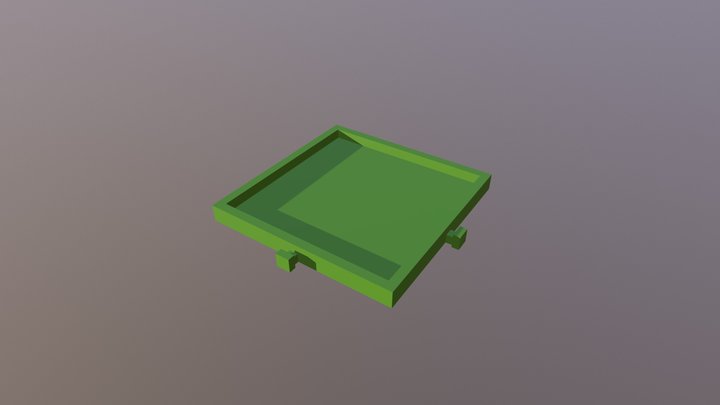 tray - module for organizer 3D Model