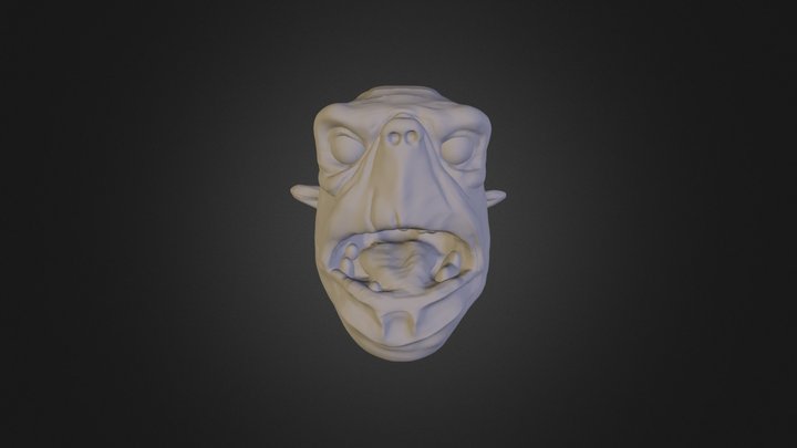 Louis Kaufman Box Troll Test 3D Model