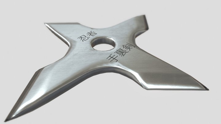 Shuriken 3D Model