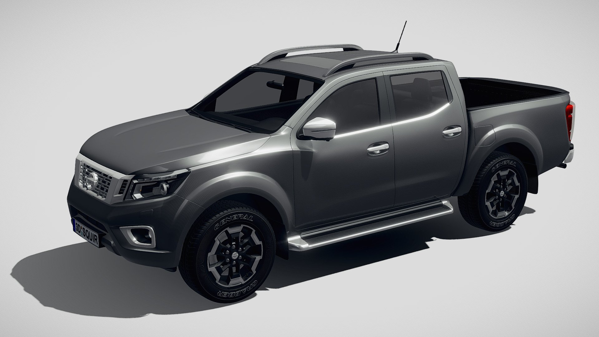 Nissan Navara DoubleCab 2020 - Buy Royalty Free 3D model by SQUIR3D ...