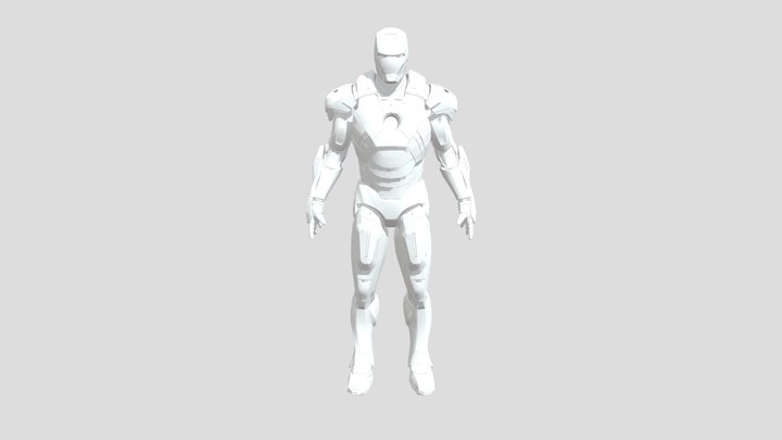 iron man 3D Model