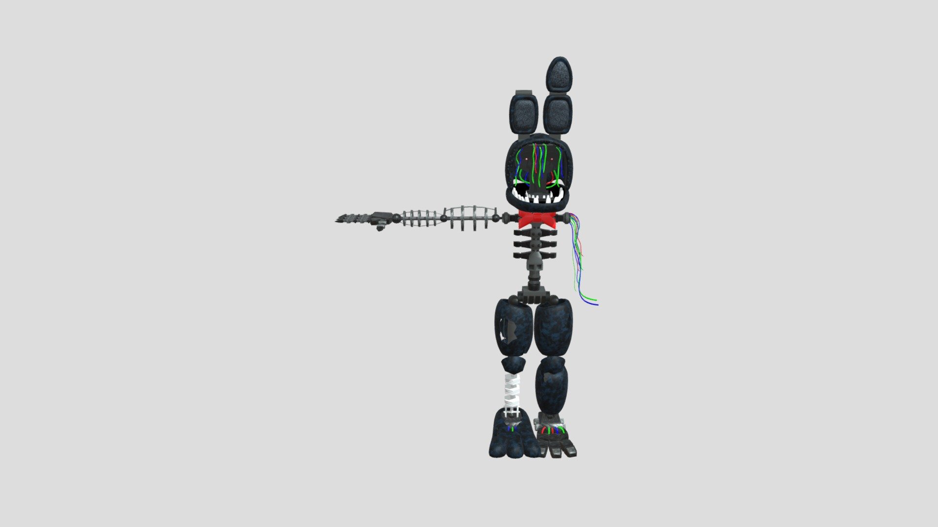 Ignited Bonnie - Download Free 3D model by skylajade69 [754fb0a ...