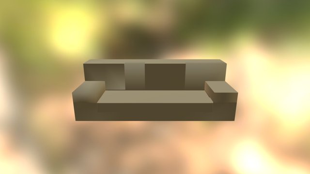 Divan 3D Model