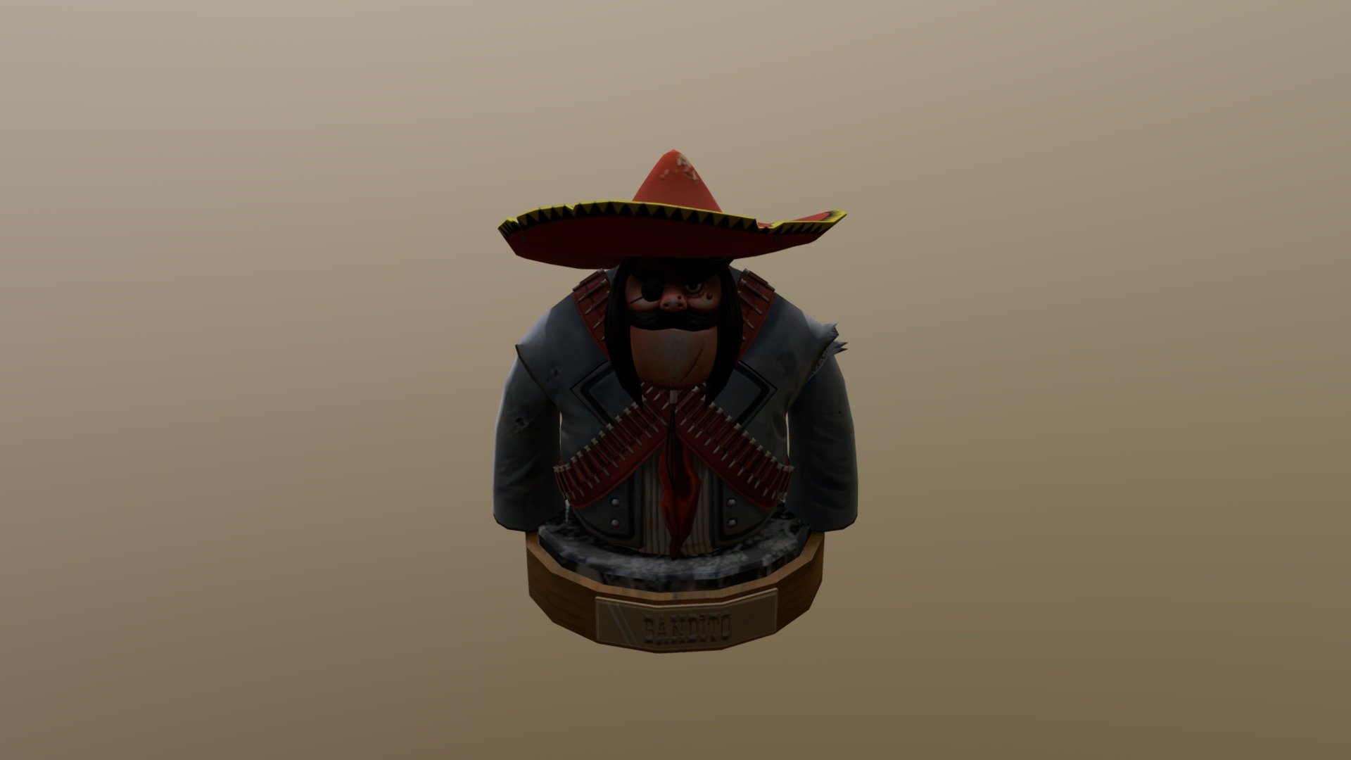BanditoPose - 3D model by rgalea [75507ca] - Sketchfab