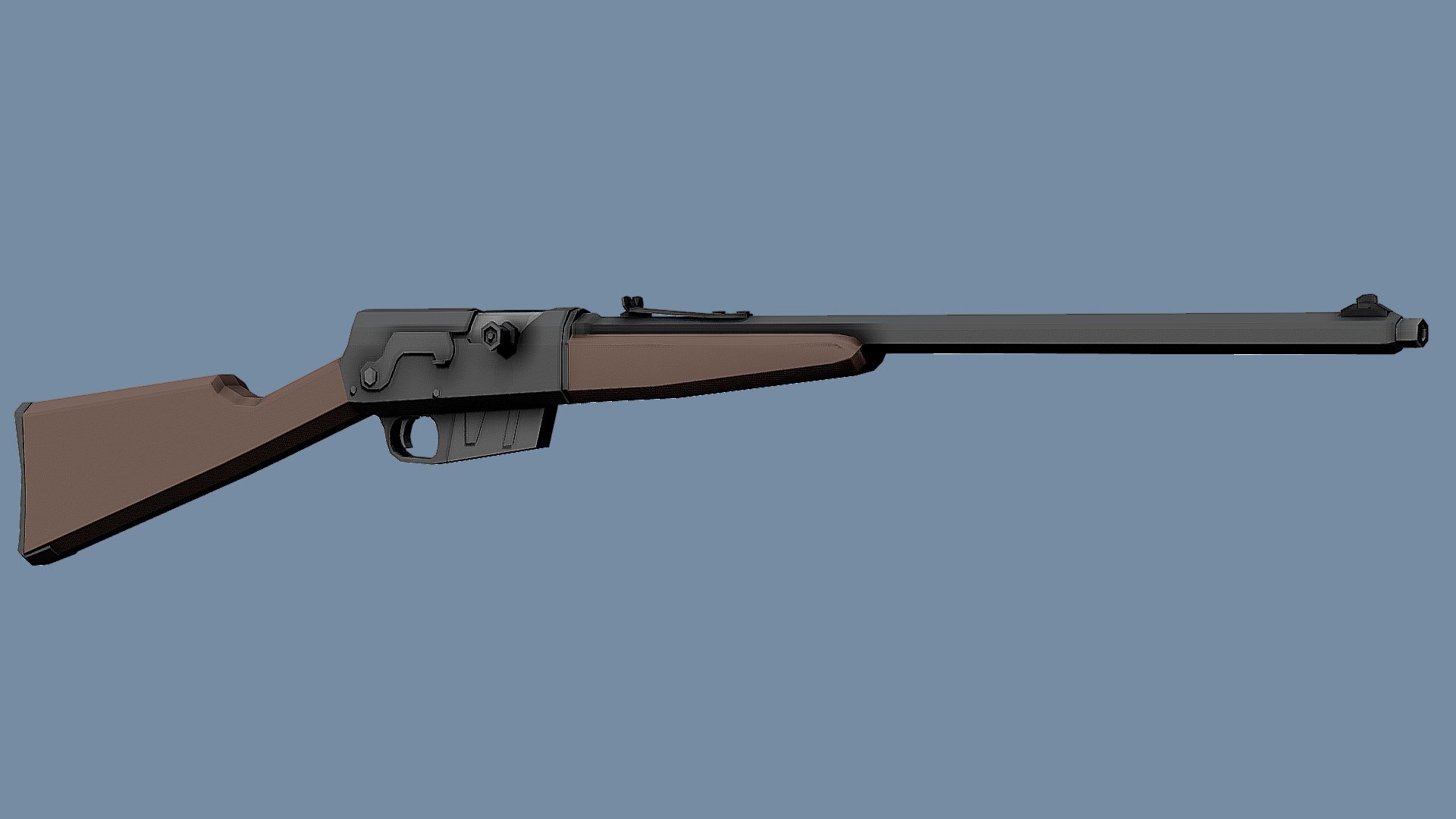 Low-Poly Remington Model 8 - Download Free 3D model by TastyTony ...
