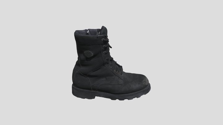 Harley Davidson riding boot – Free 3D Model STL