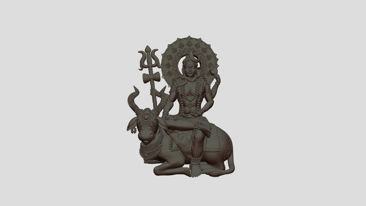 Lord shiva 3D model 3D Model