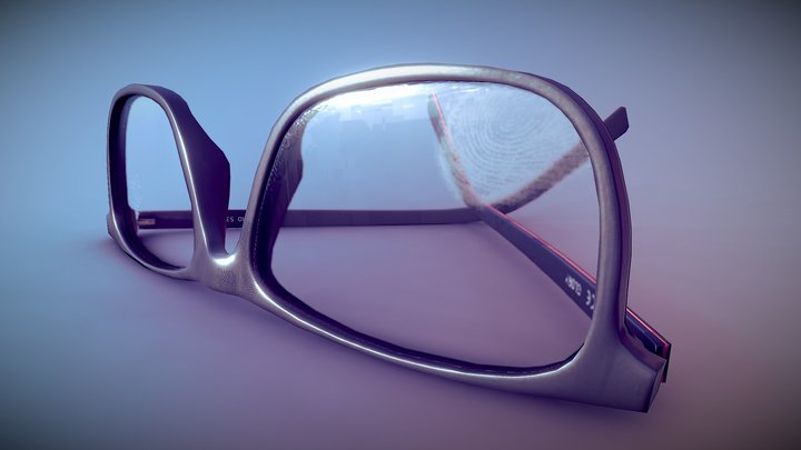 Day 2: Glasses [XYZ School DAILY CHALLENGE] 3D Model