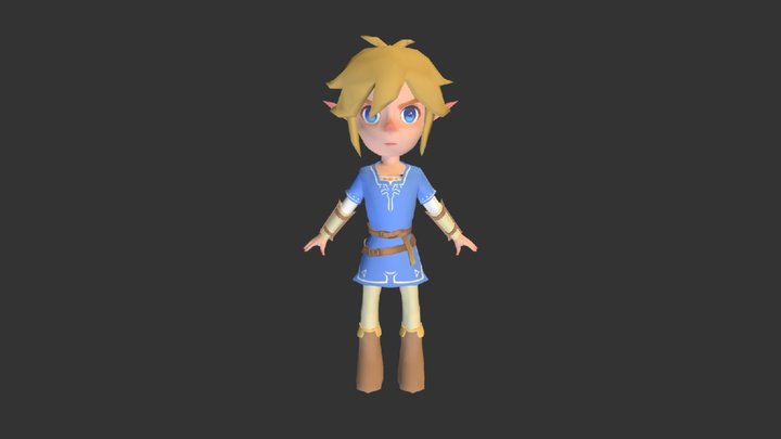 ZELDA_LINK 3D Model