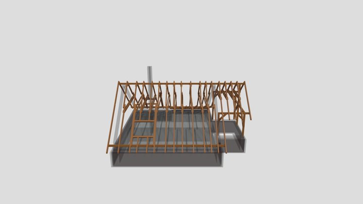 Tetőtérátalakítás 3D Model