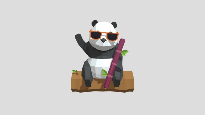 Panda2 3D Model
