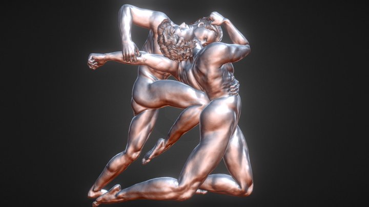 Dante and Virgil 3D Model