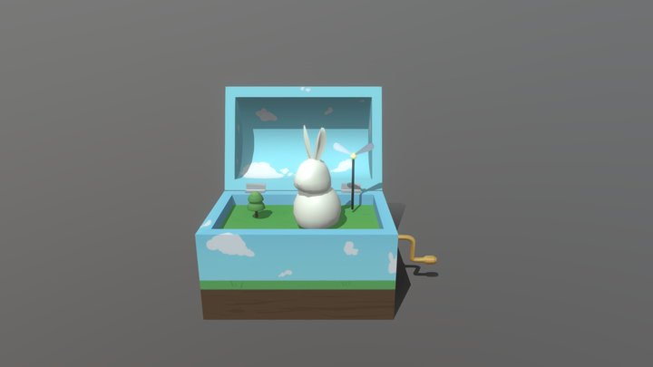 Music Box 3D Model