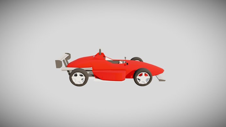 Skip Barber Race Car 3D Model