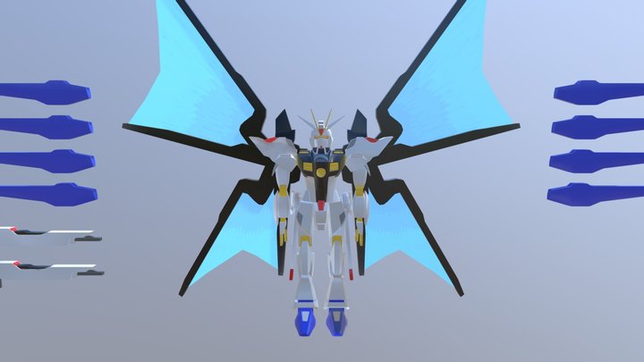 Strike Freedom 3D Model