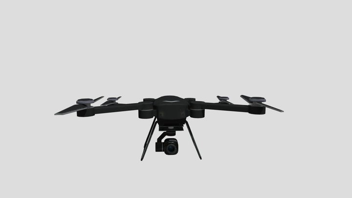 non-military consumer UAV drone – Modello 3D gratuito STL