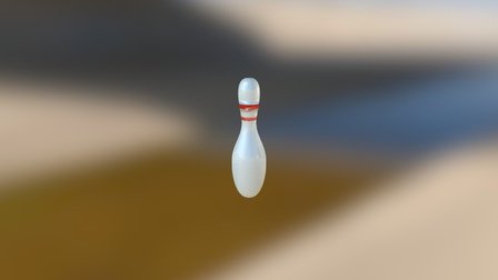 Bowling Pin - Practice 3D Model