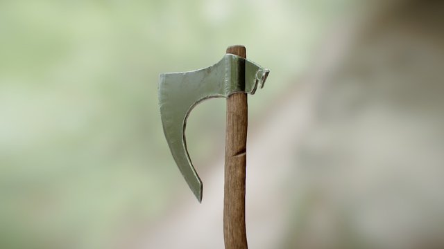 Viking Axe - Work In Progress 3D Model