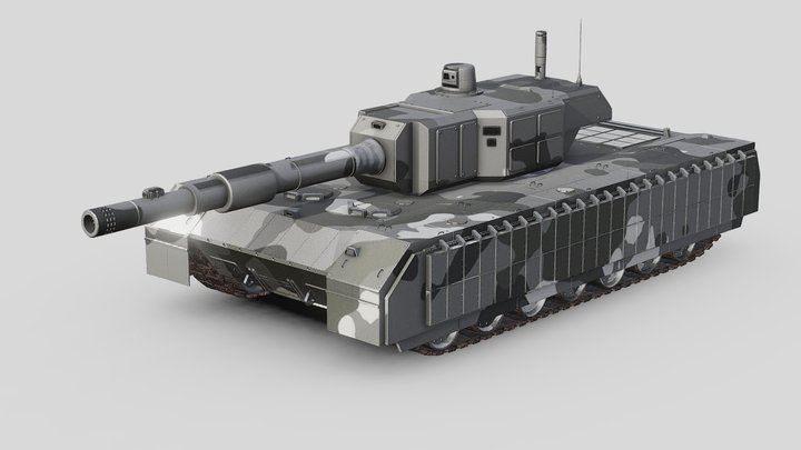Original tank 2 3D Model