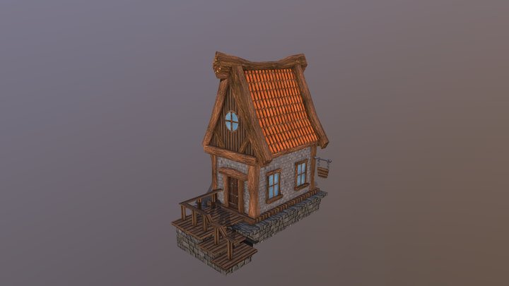 Medieval house 3D Model
