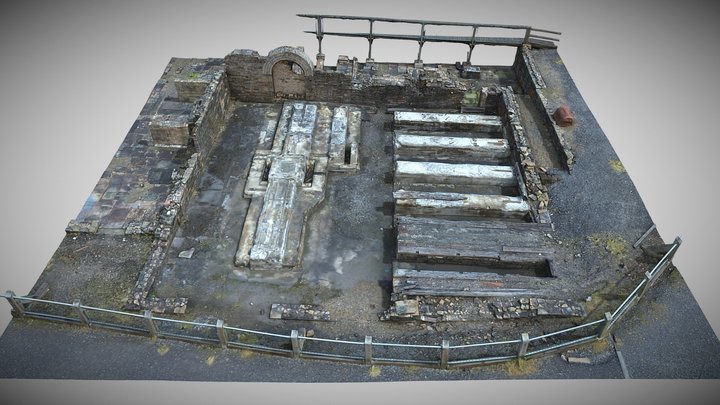 Nenthead Mines Engine Beds 3D Model