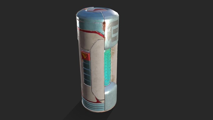 Energy drink 3D Model