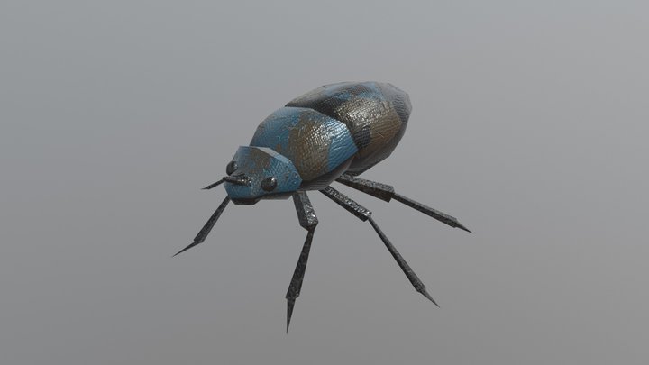 Newton Bug REDO 3D Model