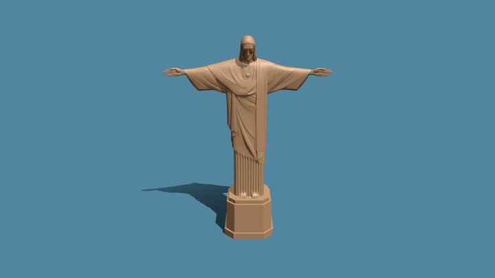 Cristo Redentor 3D Model