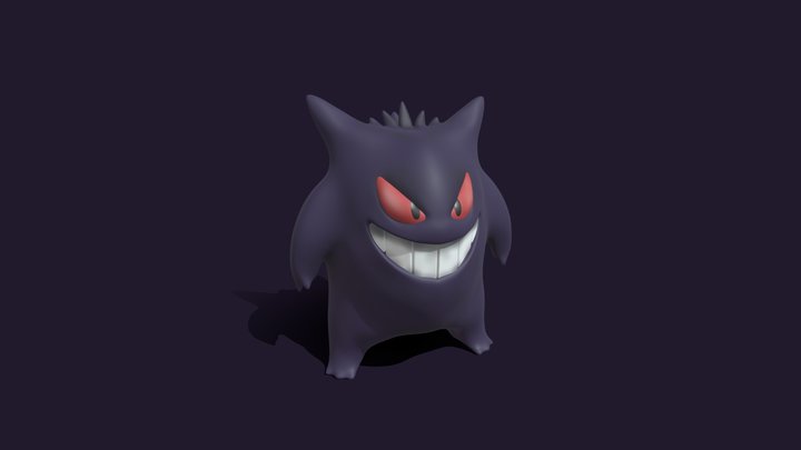 Gengar 3D Model