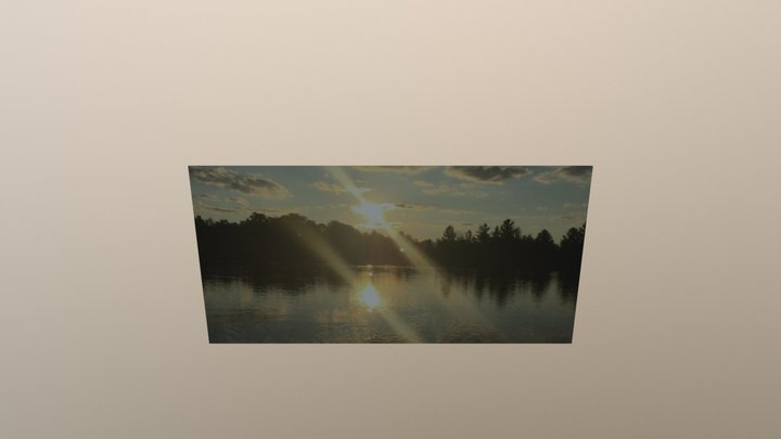 Real Estate Sign + Scenery 3D Model