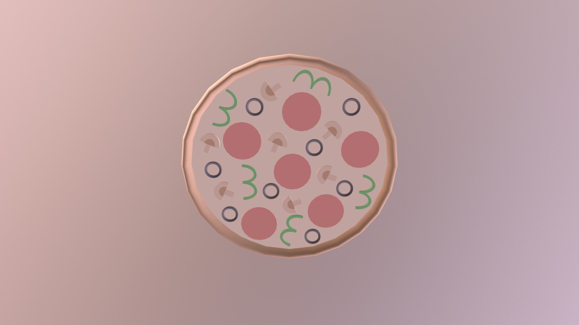 Pizza3D Model