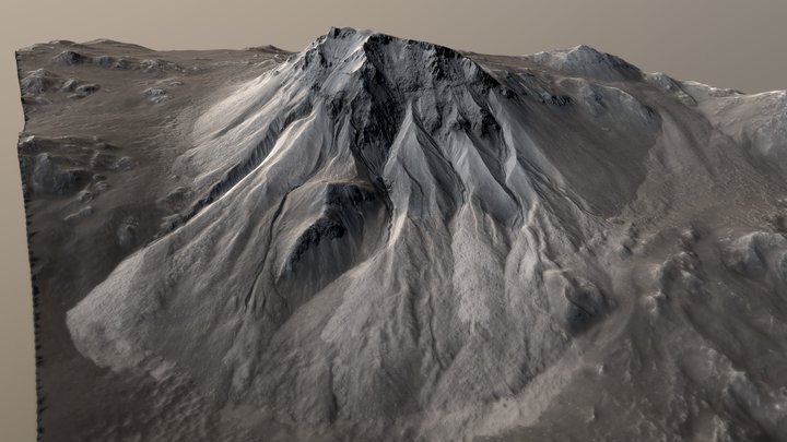 014153_1430_overview_mars_hirise – Free 3D Model STL