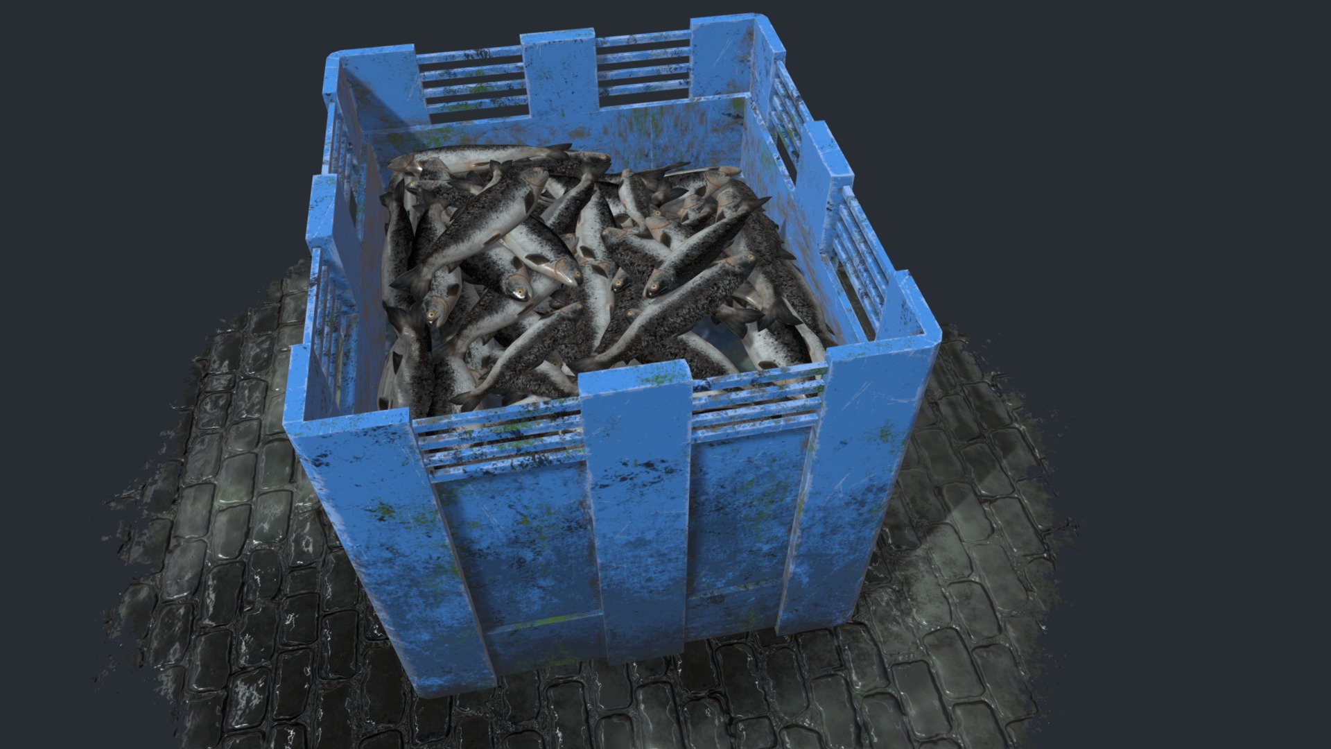 Fish Basket 3D model by carlosvasc670 [756402c] Sketchfab