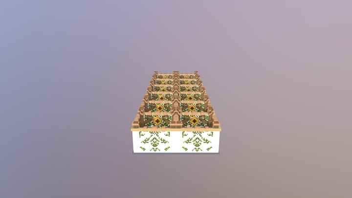 Flower BuildBattle 3D Model