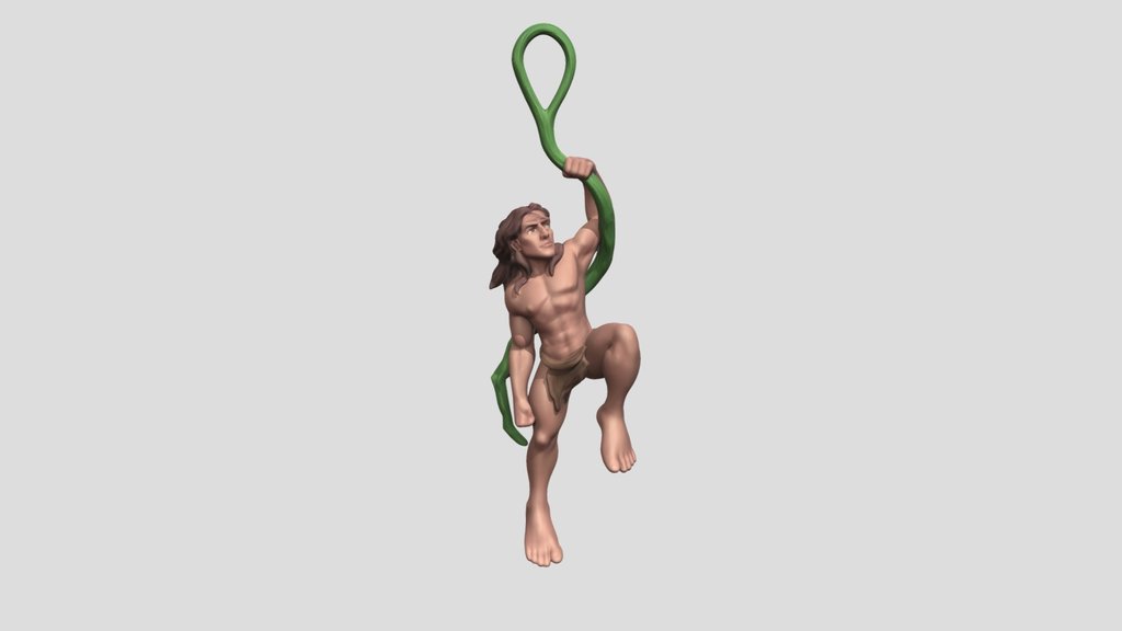 Tarzan keychain