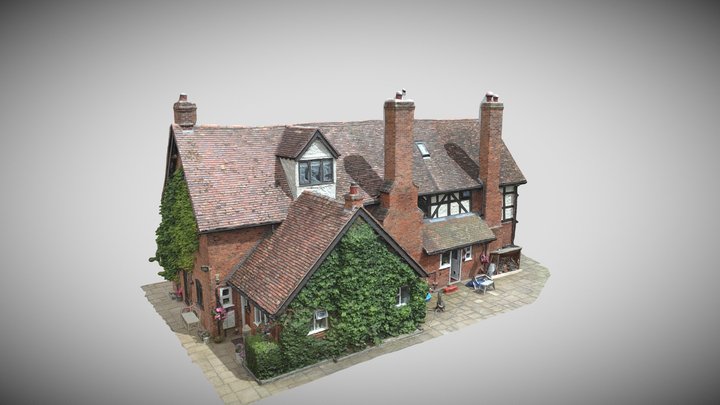 house simplified_3d_mesh 3D Model