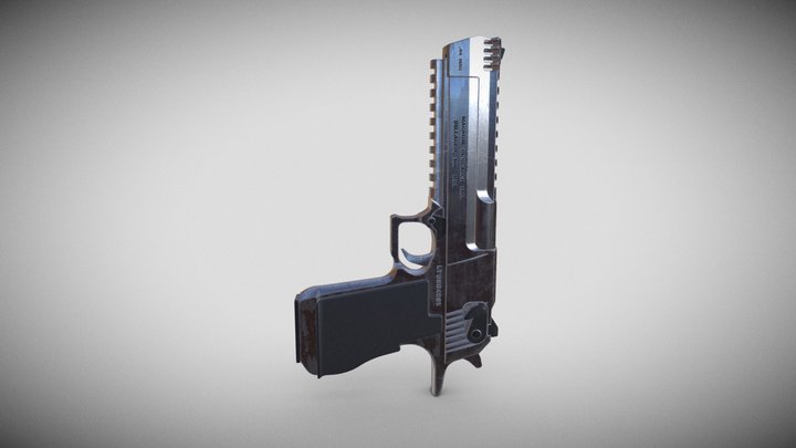 Desert Eagle .44 3D Model