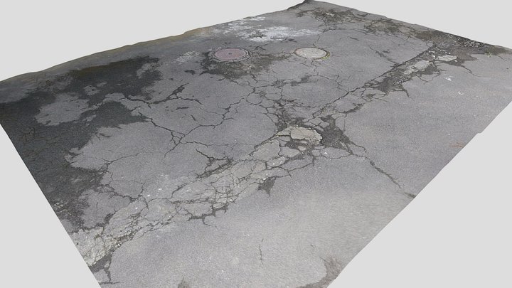 Ground Scan 8k 019 3D Model