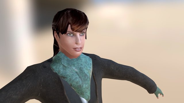 Female Character Rev 3 3D Model