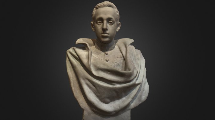 Busto de Alfonso XIII – Modello 3D gratuito STL