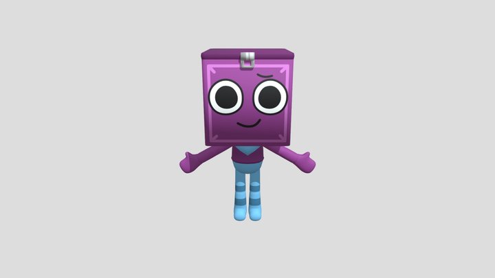 Boxten (Dandy's World) 3D Model