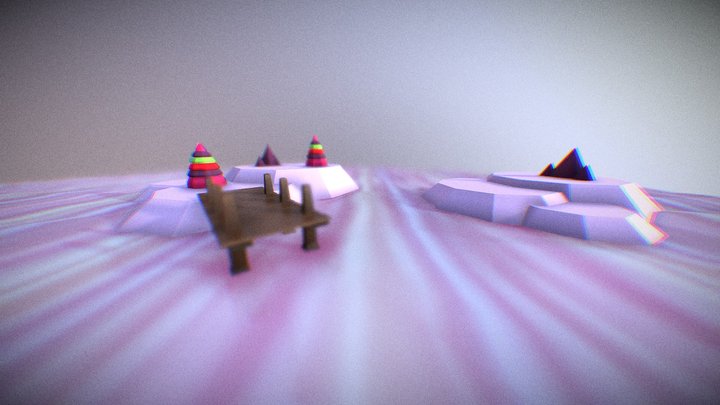 Yume Nikki - Pink Sea 3D Model