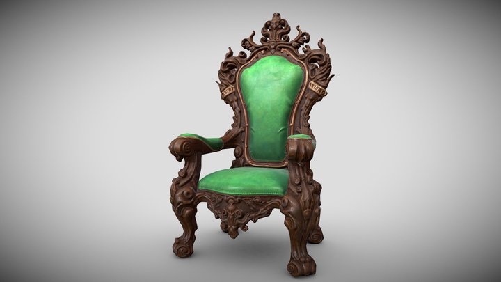 Thron_01 3D Model