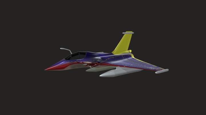 dassault rafale 3D Model